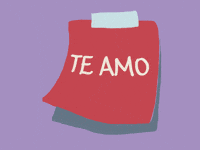 Post It I Love You GIF by Alejandra Baiz