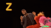 usher GIF by Sesame Street