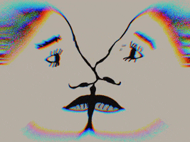 In Love Kiss GIF by Barbara Pozzi