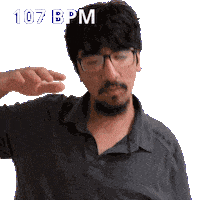 107 Beats Sticker