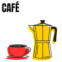 Cafe Con Leche Sticker by Shakey's USA