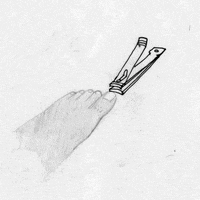 art cutting GIF by Miranda Javid