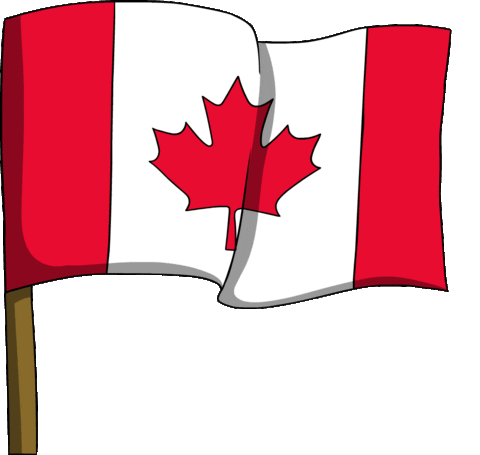 canadian flag canada Sticker by Dew Tour