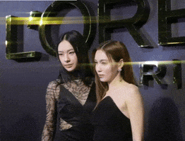 Red Carpet Couple GIF