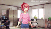Doki Doki Sayori GIF
