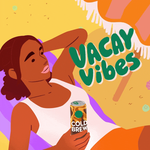 Beach Day GIF by Starbucks