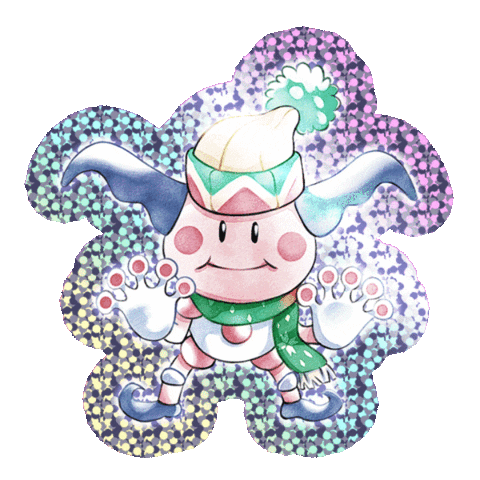 Winter Pokemon Sticker