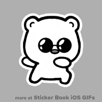 Polar Bear Dancing GIF by Sticker Book iOS GIFs