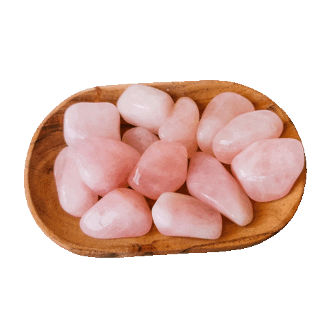 Crystals Rose Quartz Sticker by Lauri Giepmans