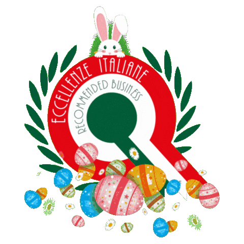 Happy Bunny Sticker by Eccellenze Italiane