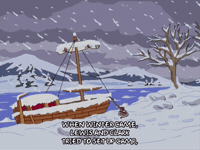 Episode 11 Snow GIF by The Simpsons