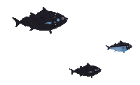 Sea Fish Sticker by followfood