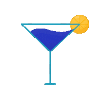 Party Drinks Sticker