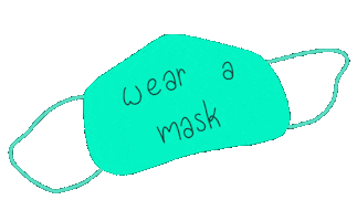 Corona Mask Sticker