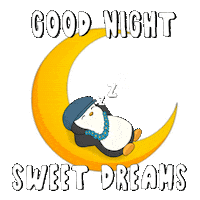 Tired Good Night Sticker by Pudgy Penguins