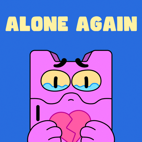 Sad Broken Heart GIF by Nexio