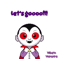 Lets Go Halloween Sticker by VeeFriends