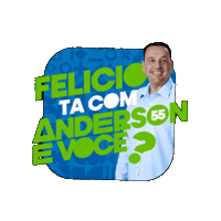 andersonprefeito sjc andersonfariassjc anderson farias anderson farias sjc Sticker