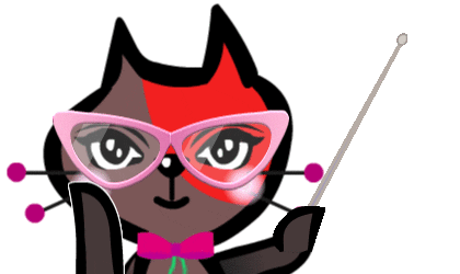 Cat See Sticker