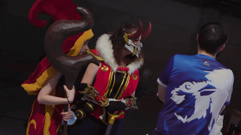 League Of Legends Cosplay GIF by TeamOrangeGaming