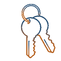 Car Keys Lockdown Sticker by WeAreDOBI