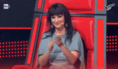 Television Singing GIF by The Voice of Italy