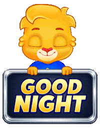 Sleepy Good Night Sticker by Lucas and Friends by RV AppStudios