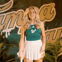 South Florida Tennis GIF by USF Athletics