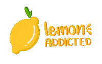 Lemon Calligraphy Sticker