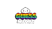 J Balvin Rainbow Sticker by GUESS