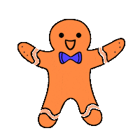 Gingerbread Sticker by Arts and Others