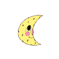 Moon Luna Sticker