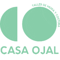 CASAOJAL logo moda sew i made this Sticker