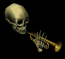 skull skeleton GIF