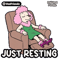 Dog Sleeping Sticker by VeeFriends