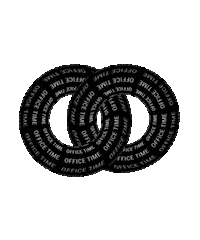 Office Redwhite Sticker by 9 Pandas