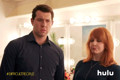 disappointed difficult people GIF by HULU