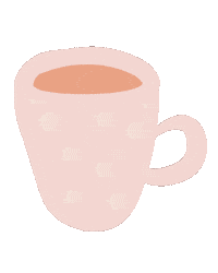 Morning Cafe Sticker