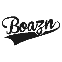 Logo Glitch Sticker by Boazn