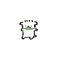 Sad Dog Sticker