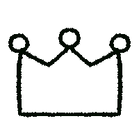 Birthday Crown Sticker