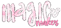mollymacmakes pink disney magic college Sticker