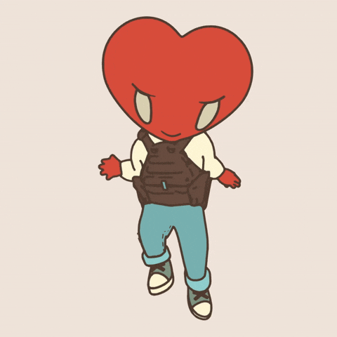 Heart Flying GIF by LT3 Creations