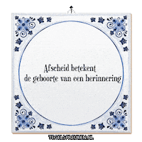 Moment Spreuk Sticker by Tegelspreuken.nl