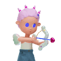 Bow And Arrow Love Sticker by ATRP