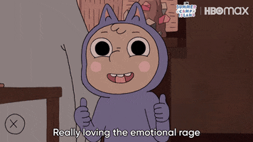 Summer Camp Island Rage GIF by HBO Max