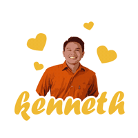 beginagain_vote kenneth begin again begin with kenneth Sticker