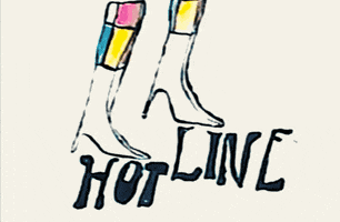 Hotline Call Now GIF by Sub Pop Records