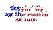 Happy Independence Day Sticker