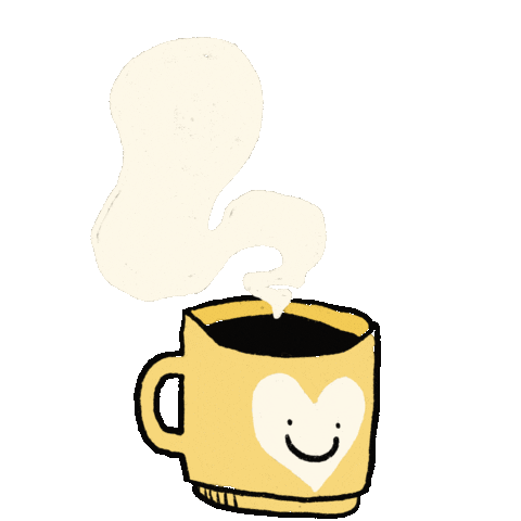 Coffee Smile Sticker by colors of clara